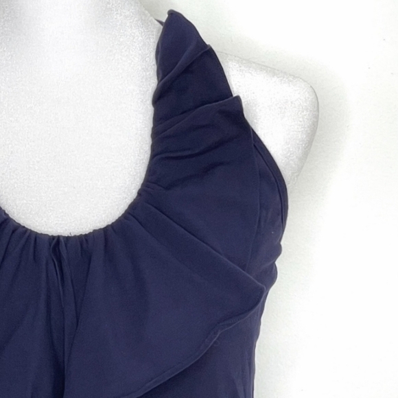 Lilly Pulitzer Quinn Let It Rip Embroidery Jersey Seersucker Combo Mini Dress - Picture 7 of 11